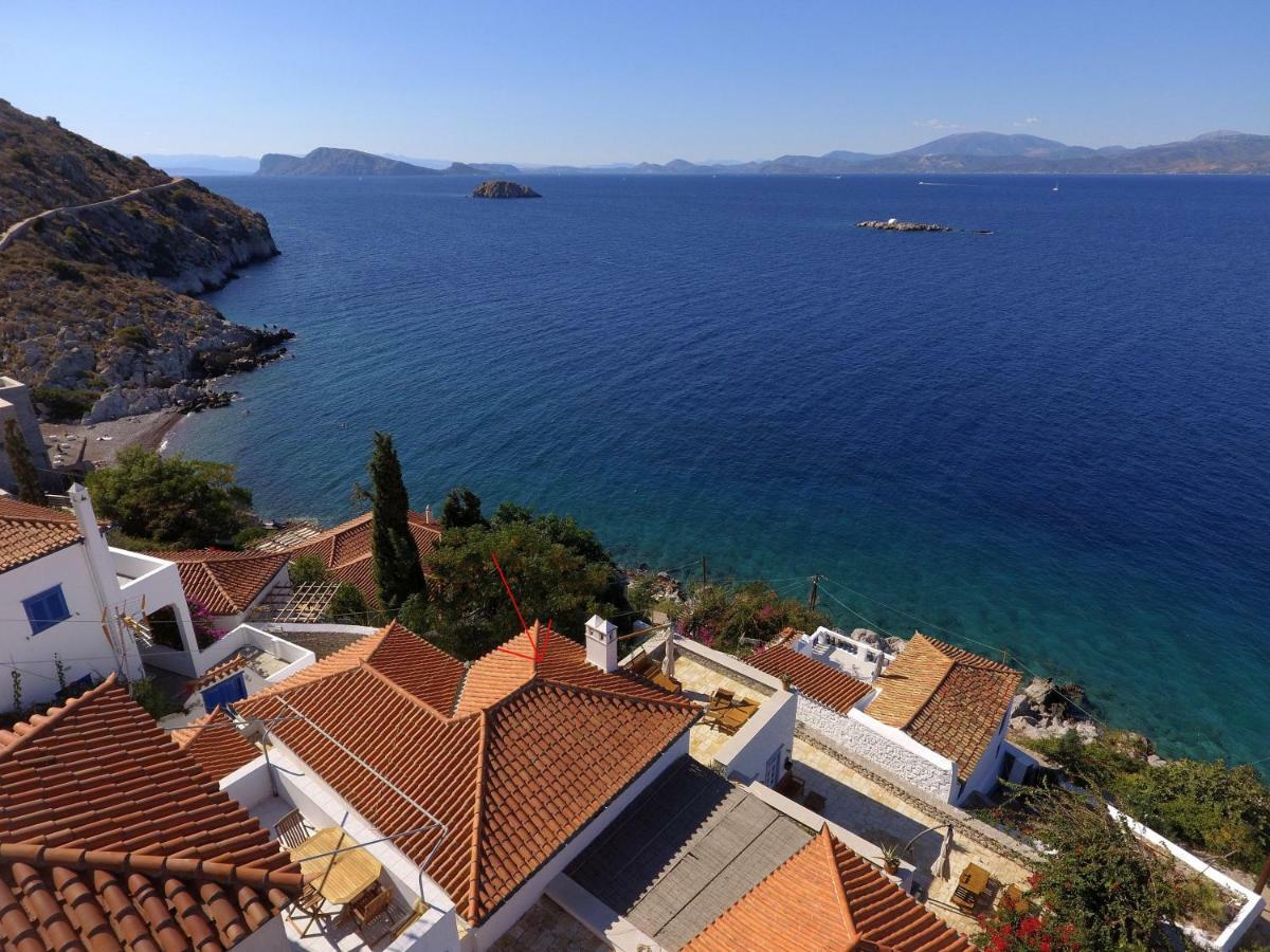 Hydra Kamini Beach Thea Bagian luar foto